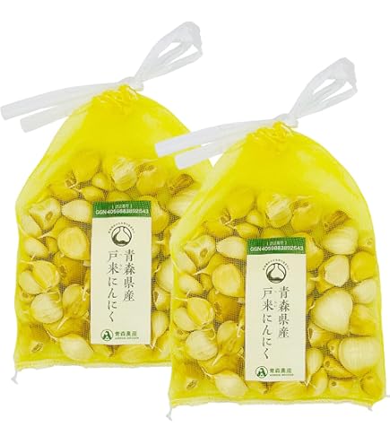 Amazon.co.jp: にんにく 青森県産 訳あり バラ 500g 福地ホワイト六片